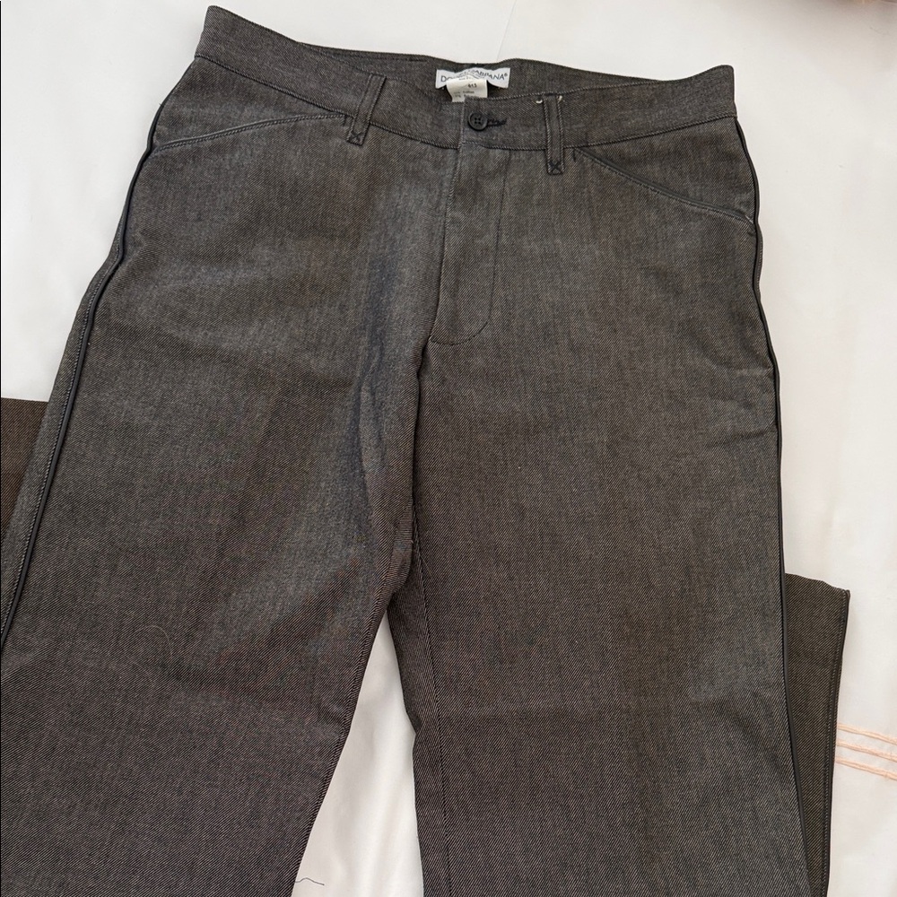 Dolce & Gabbana Charcoal Trousers